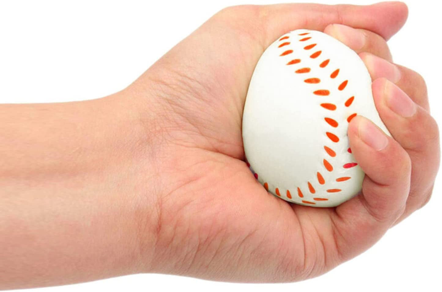 Mini Sports Balls for Kids Party Favor Toy, Soccer Ball, Basketball, Football, Baseball (12 Pack) Squeeze Foam for Stress, Anxiety Relief, Relaxation. (12 Pack (Baseballs))