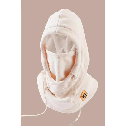 4 in 1,Essential Cold and Windproof Face Mask Head Cover Winter Warm Hat for Men and Women Integrated Neck Warmer